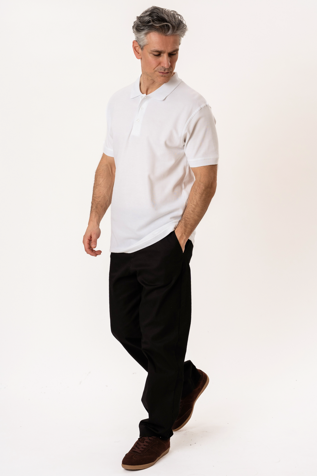 Basic Polo - Hvid