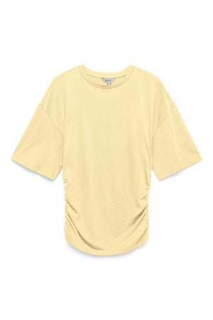 Navaro 2/4 O-Neck Top - Flan
