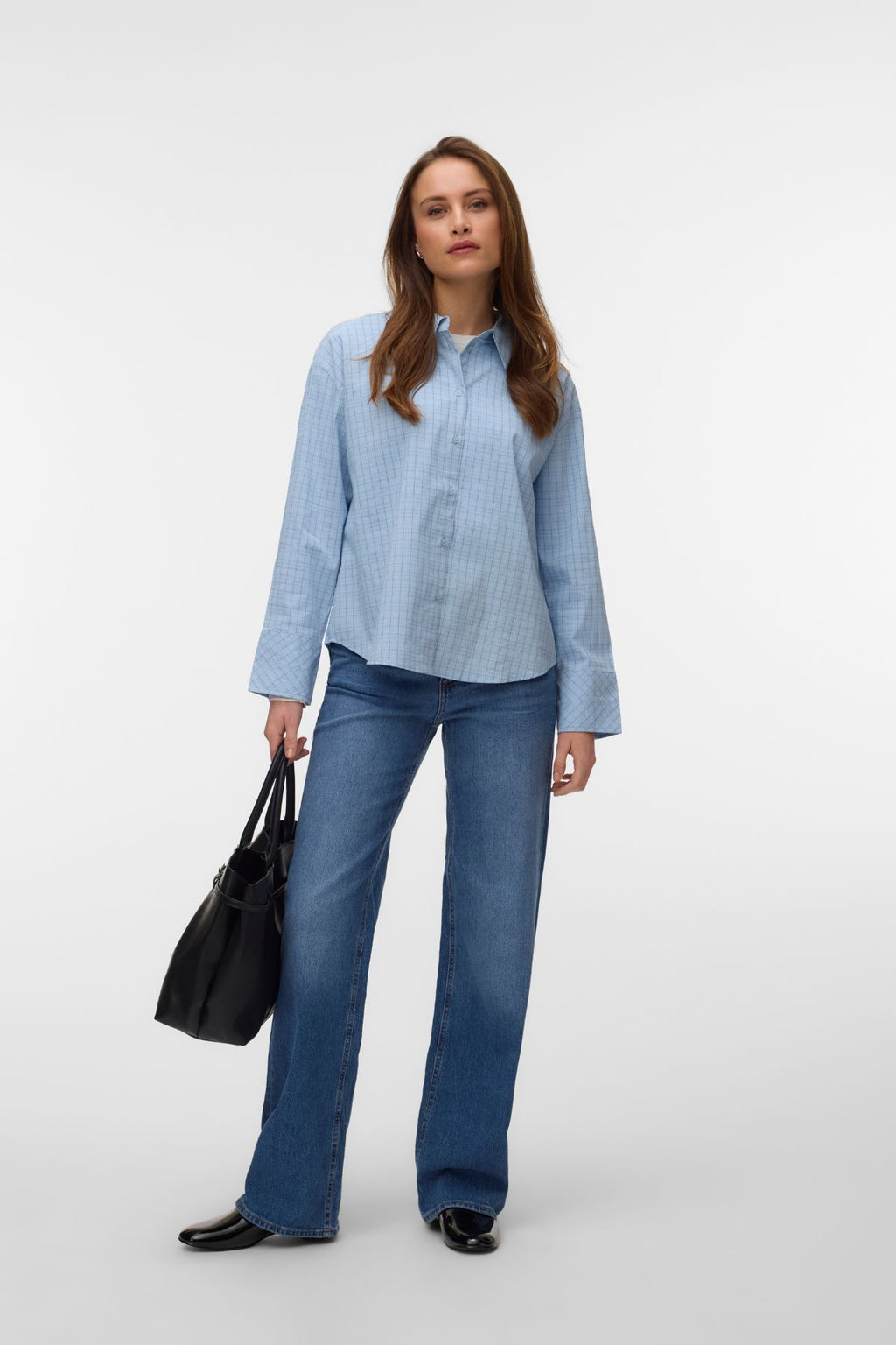 Monday Skjorte - Cashmere Blue Checks
