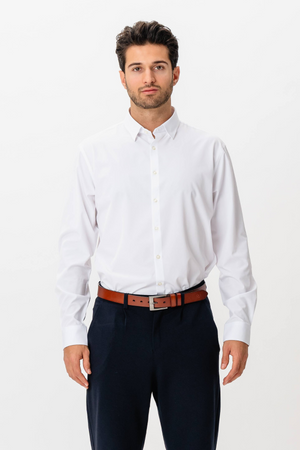 Den Originale Premium Performance Skjorte - Hvid