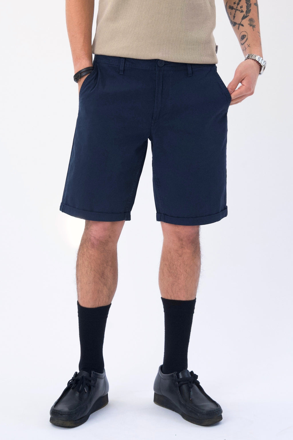 Chino Shorts - Navy
