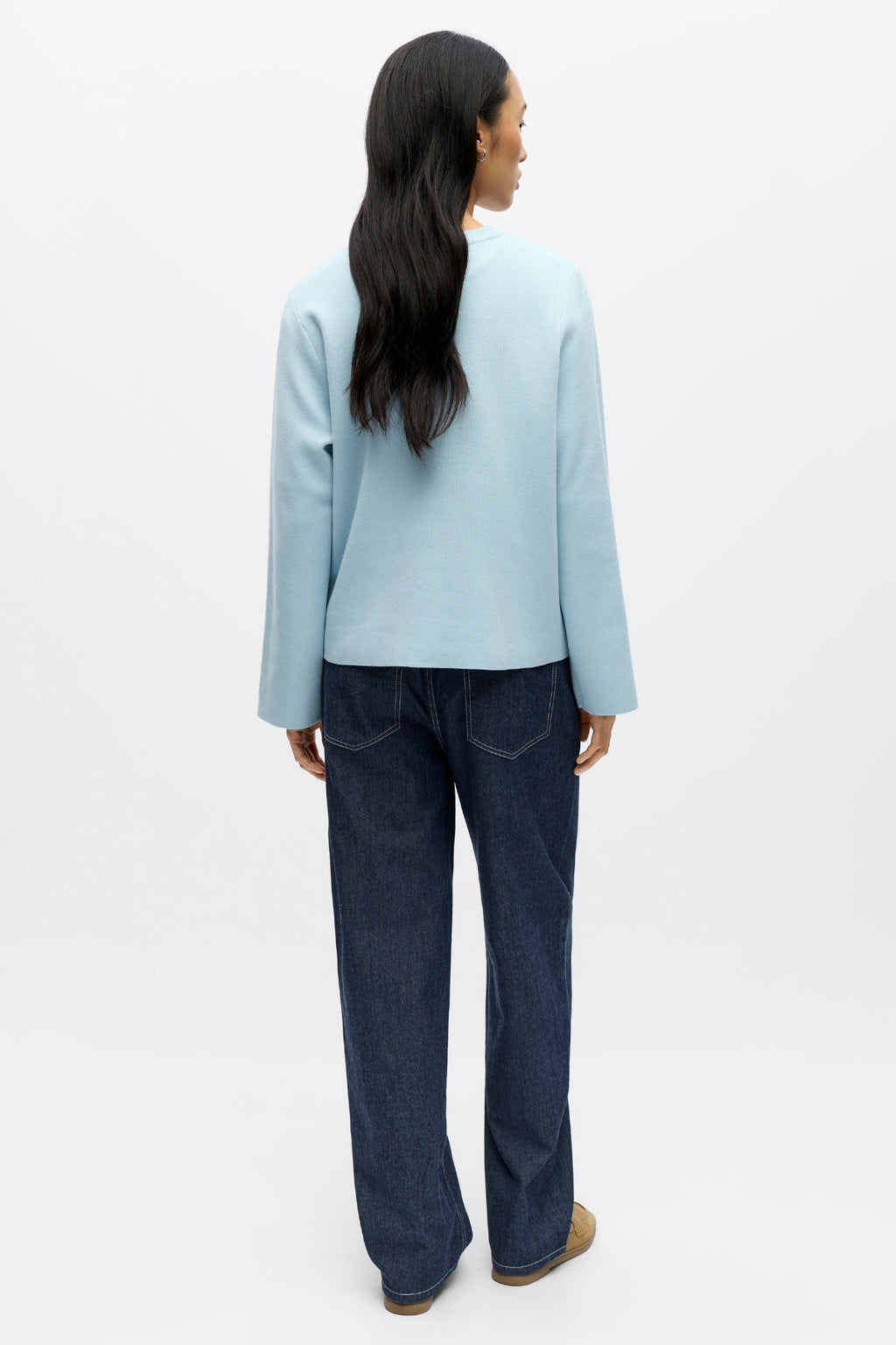 Reynard O-Neck Pullover - Vinterhimmel