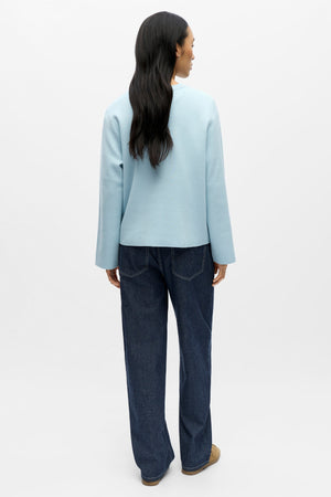 Reynard O-Neck Pullover - Vinterhimmel