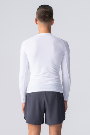 Prime Langærmet T-shirt - Hvid