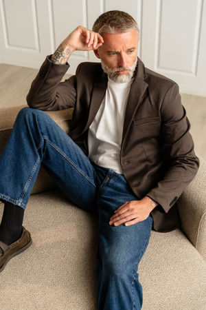 Den Originale Performance Blazer - Mørkebrun