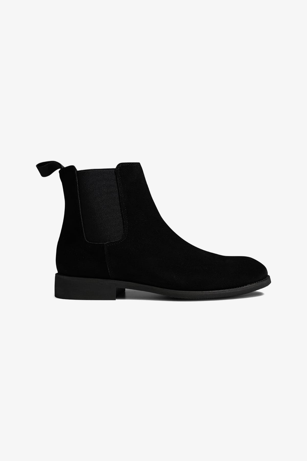 Chelsea Boots - Sort Ruskind