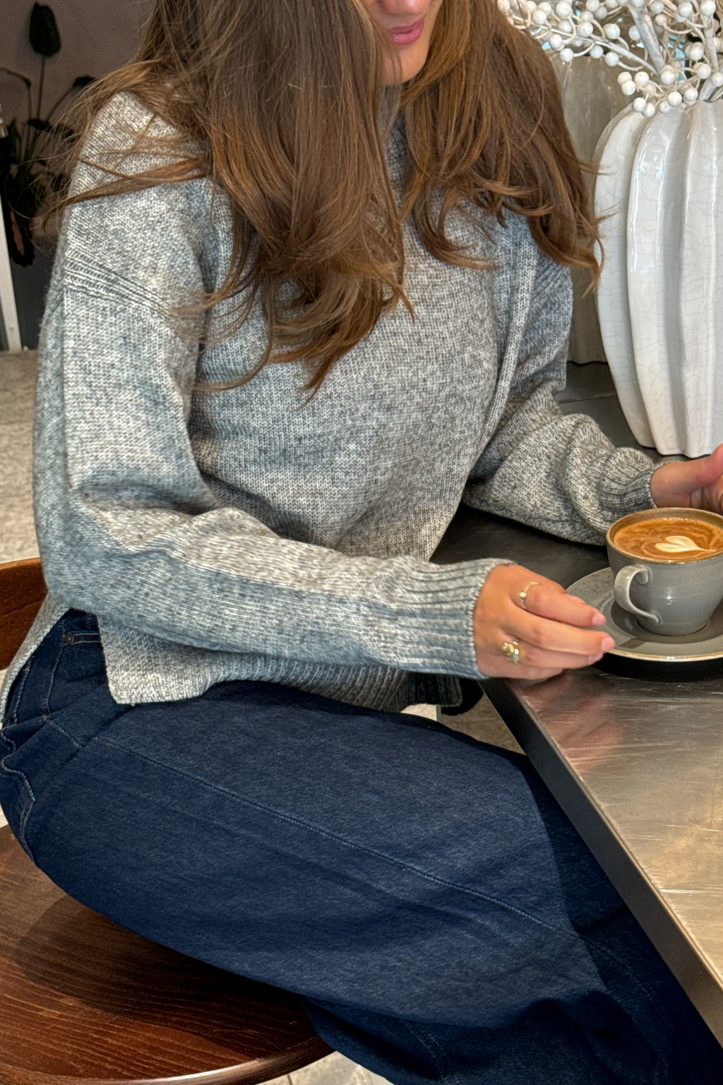 Emma Strik - Lysegrå Meleret