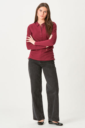 Polo Shirt - Burgundy