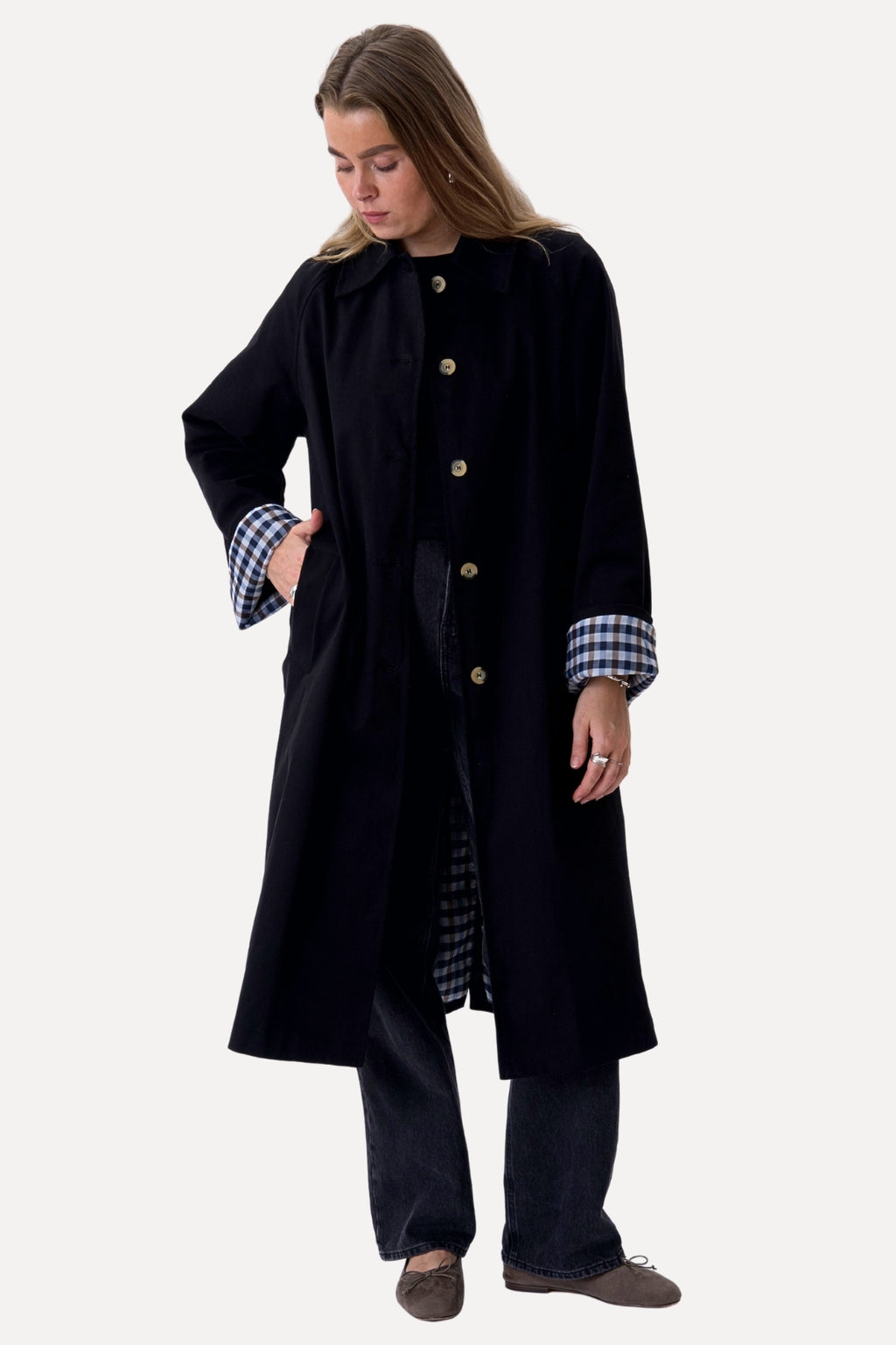 Livia Trenchcoat - Sort