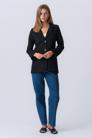 Claire Oversized Blazer - Sort
