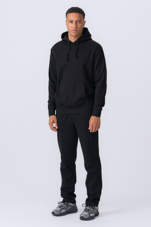 Essential Hooded Sweatset - Sort