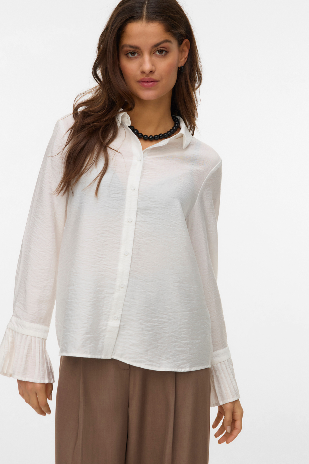 Plissi Skjorte - Snow White