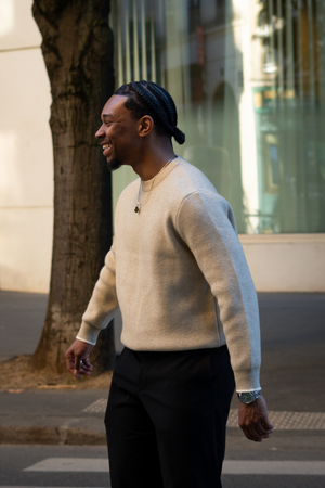 Crewneck Sweater - Beige