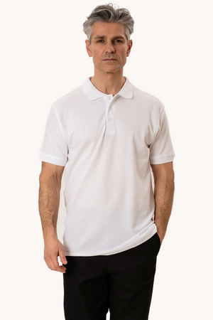 Basic Polo - Hvid