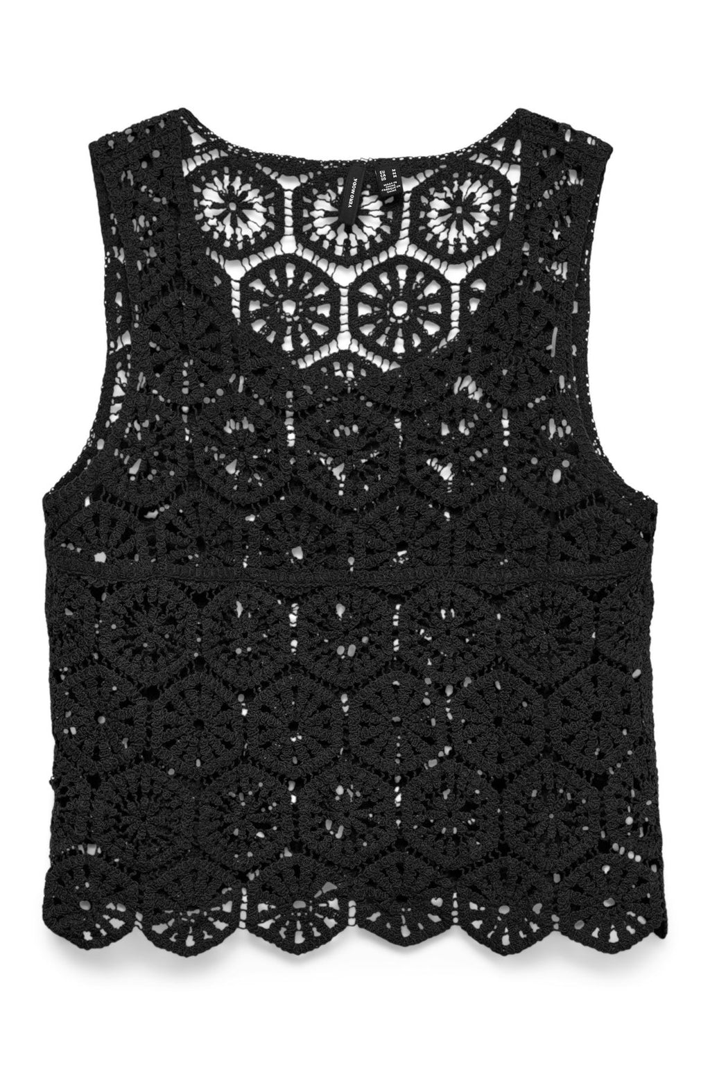 Elsa Crop Top - Sort