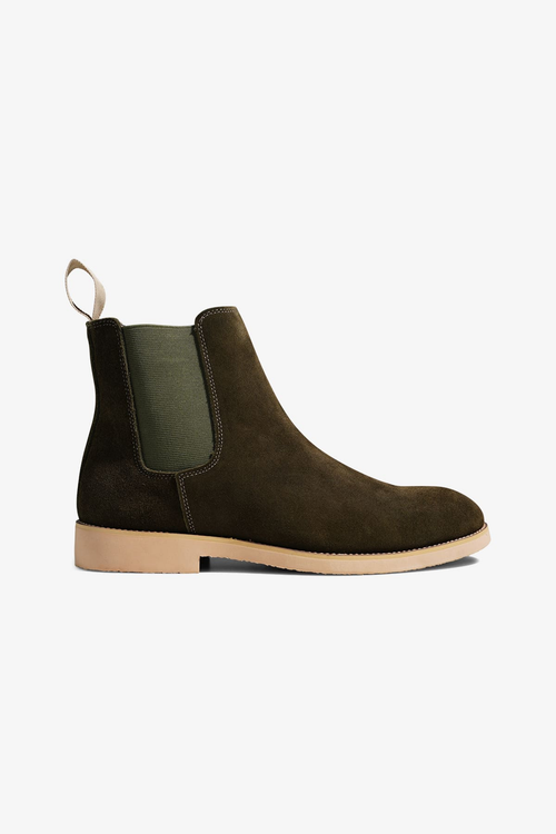 Chelsea Boots - Grøn