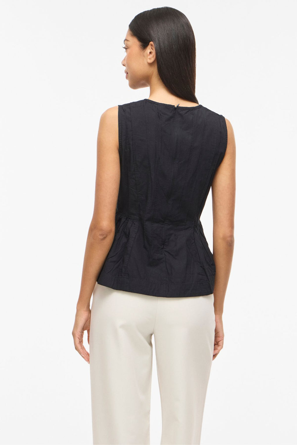 Jimba O-Neck Top - Black Beauty