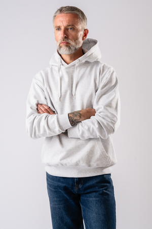 Basic Hoodie - Askegrå