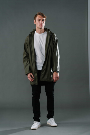 Sitka Regnjakke - Army