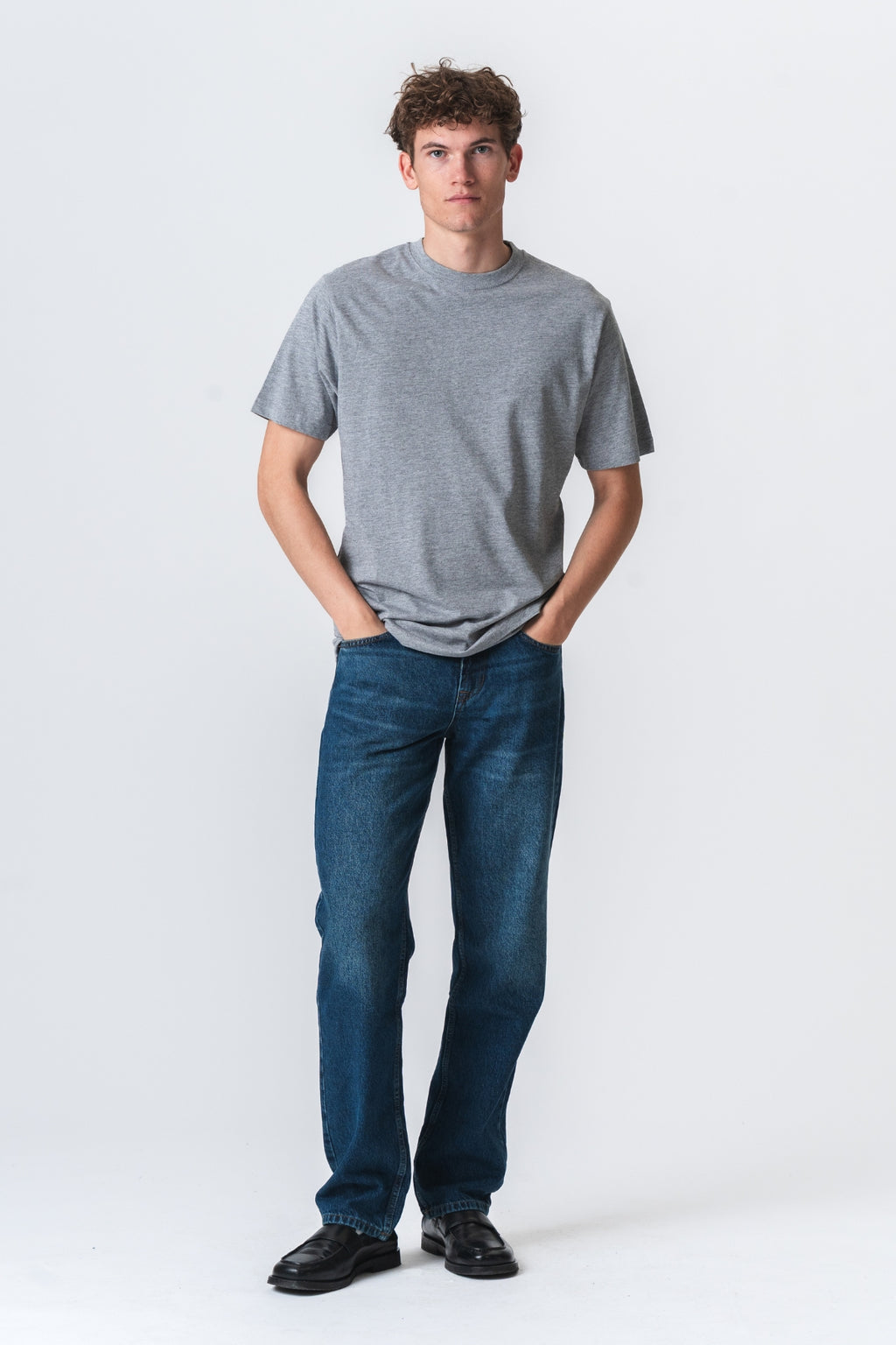 Oversized T-shirt - Oxford Grå