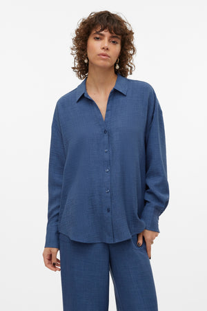 Melaney Queeny Skjorte - Navy Blazer