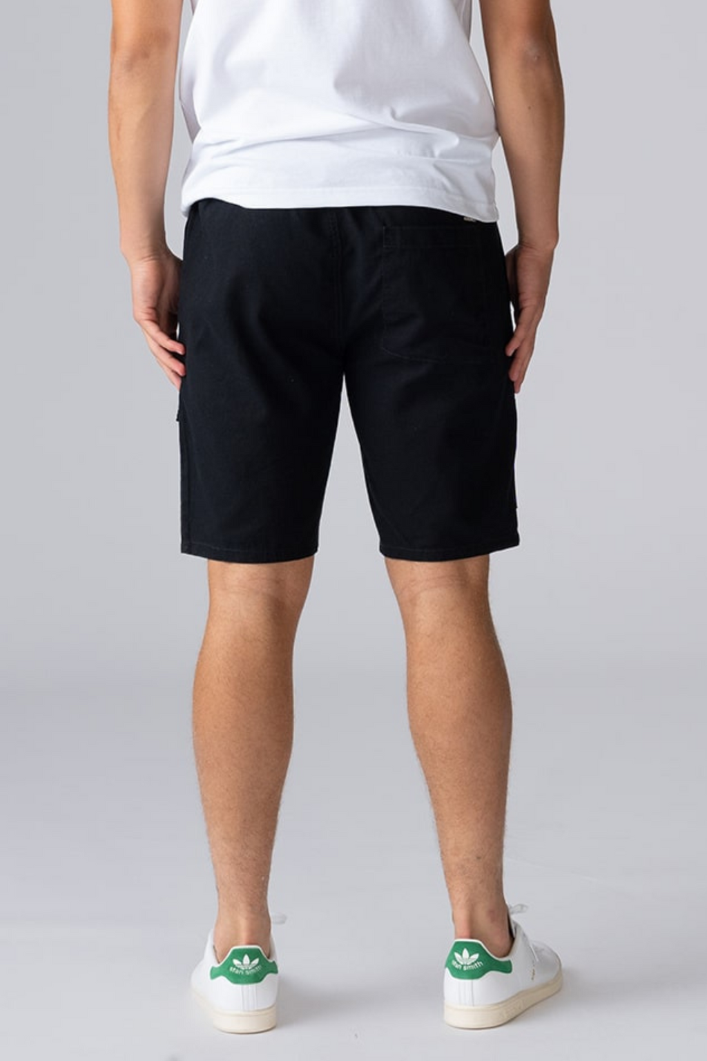 Cargo Hør Shorts - Sort