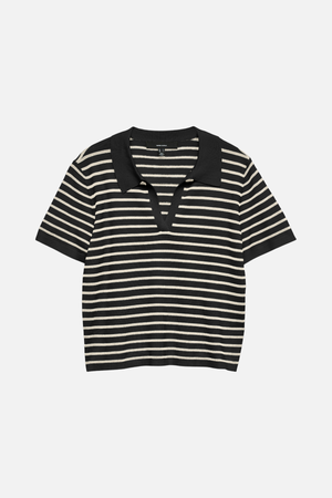 Silje Poloneck Pullover - Sort