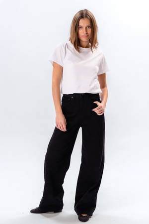 De Originale Performance Wide Jeans - Black Denim