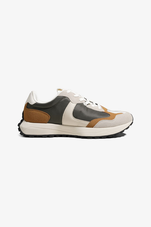 Classic Runner - Hvid/Khaki