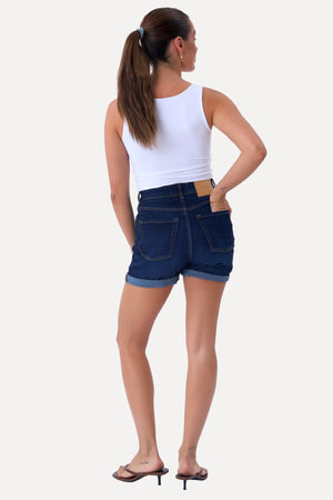 De Originale Performance Denim Shorts - Mørkeblå Denim