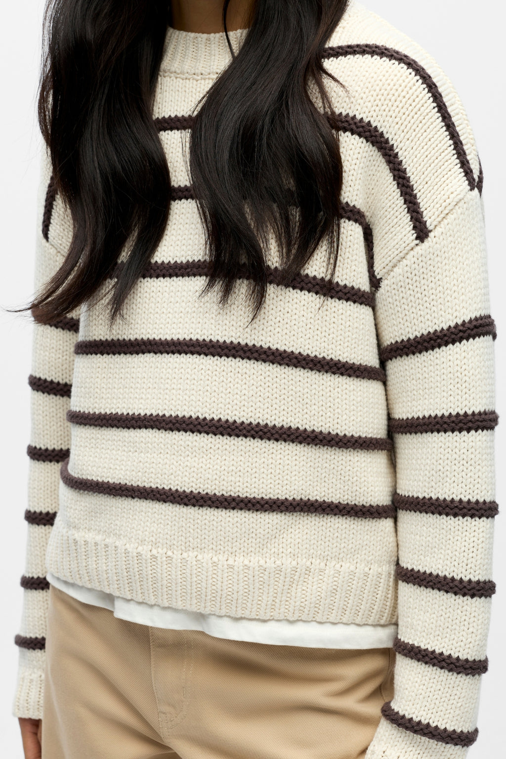 Oda Knit Pullover - Birch Seal Brown