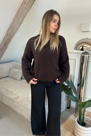 Rosalie Wide Pants - Sort