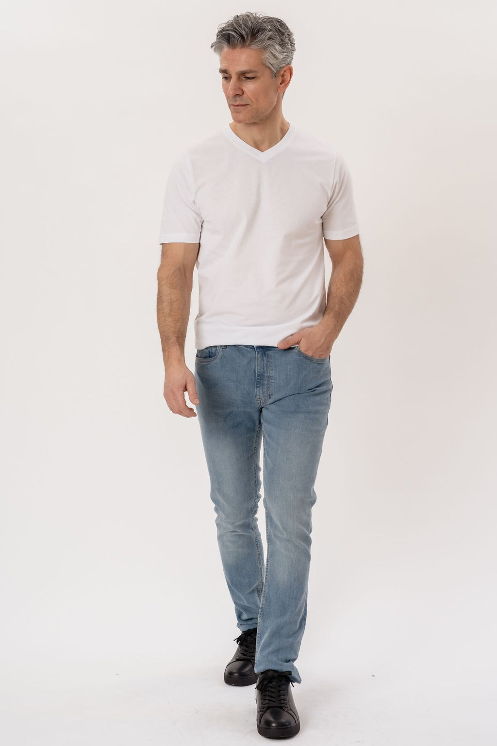 De Originale Performance Jeans (Regular) - Light Blue Denim