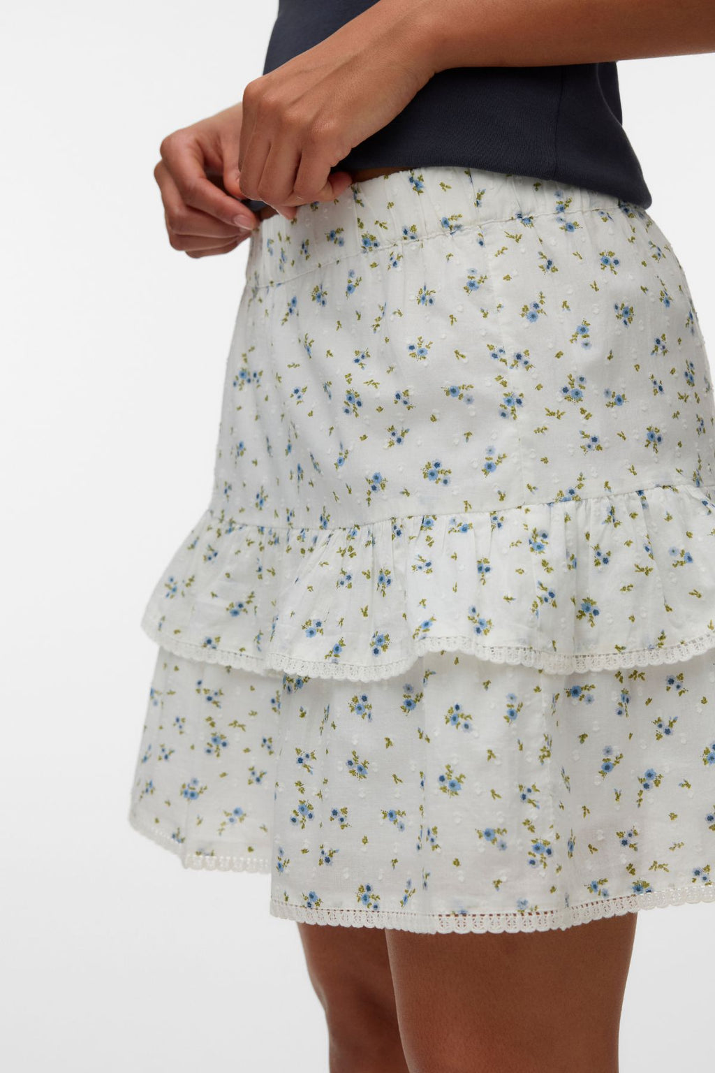 Rine Kort Nederdel - Snow White - Marguerite Blue Jasper