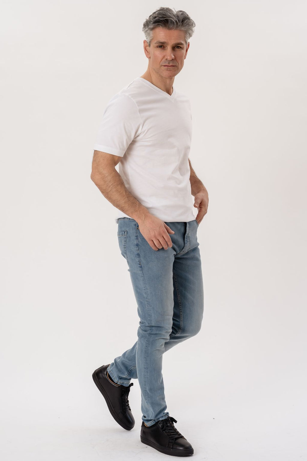 De Originale Performance Jeans (Regular) - Light Blue Denim