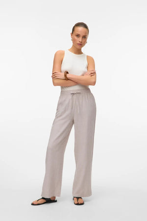 Linn Hw Pants - Moon Rock Melange