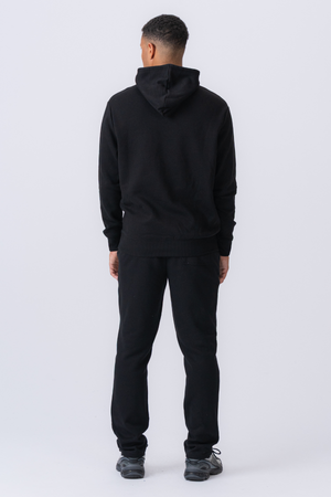 Essential Hooded Sweatset - Sort