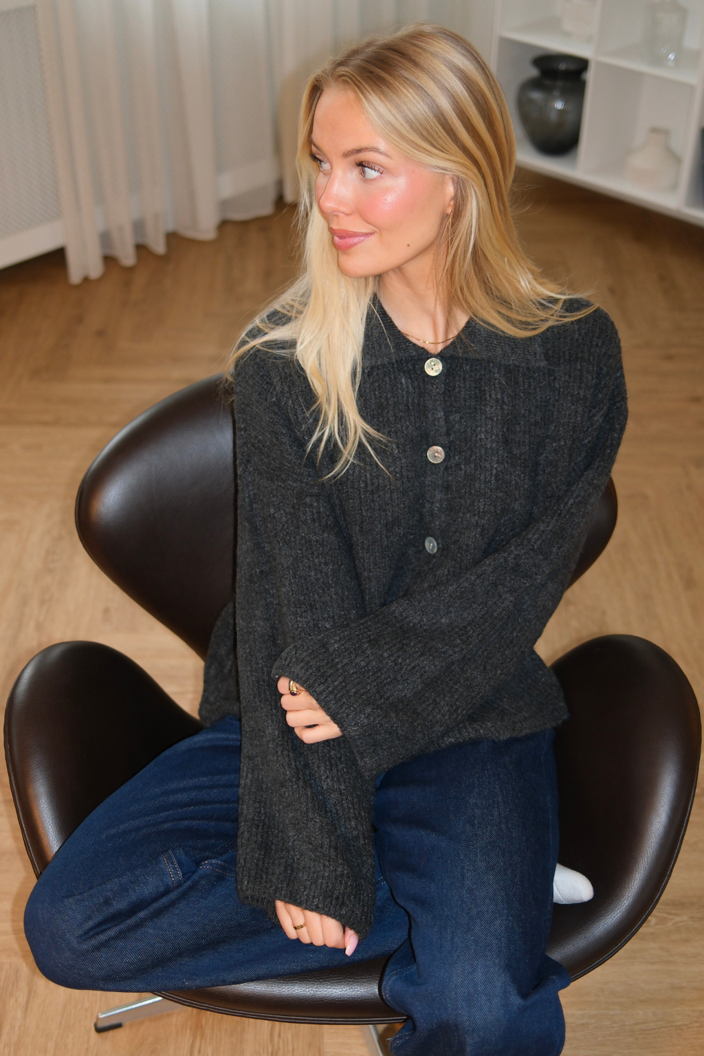 Josie Polo Strik - Grafit