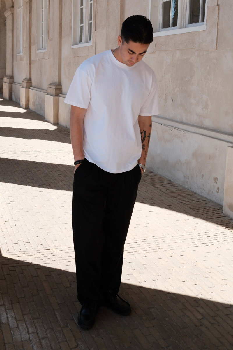 Heavy Boxfit Tee - Hvid