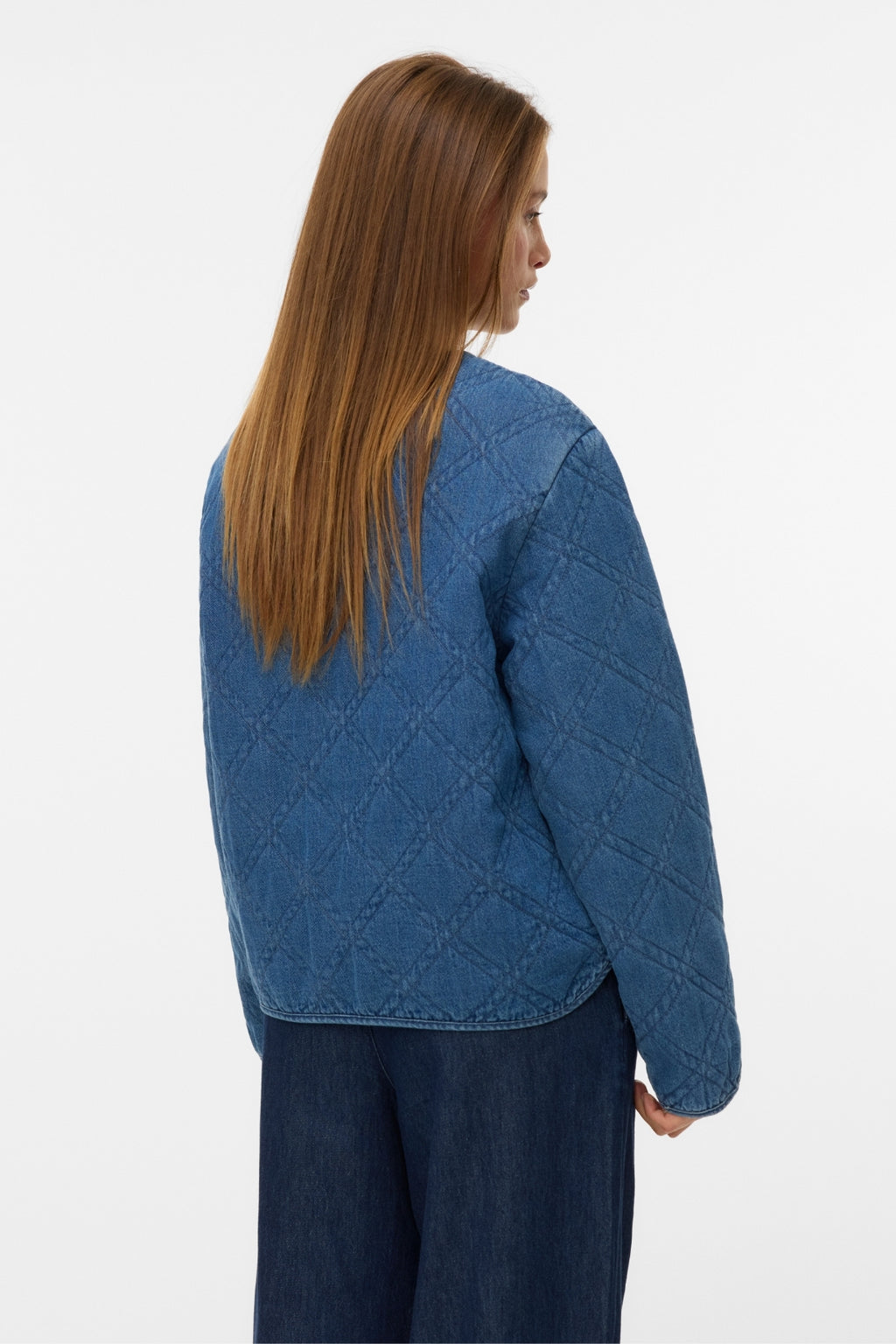 Era Vatteret Jakke - Medium Blue Denim