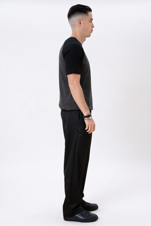 Basic raglan T-shirt - Sort-Army
