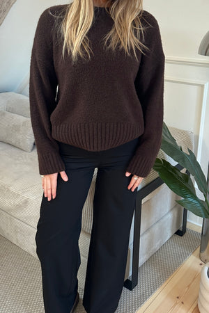 Rosalie Wide Pants - Sort