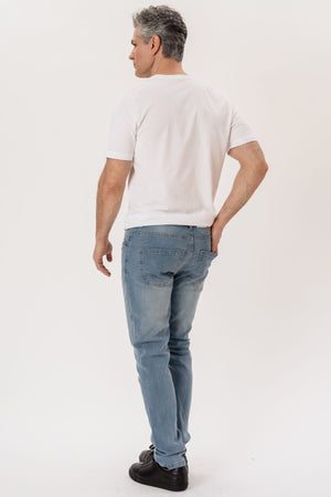 De Originale Performance Jeans (Regular) - Light Blue Denim