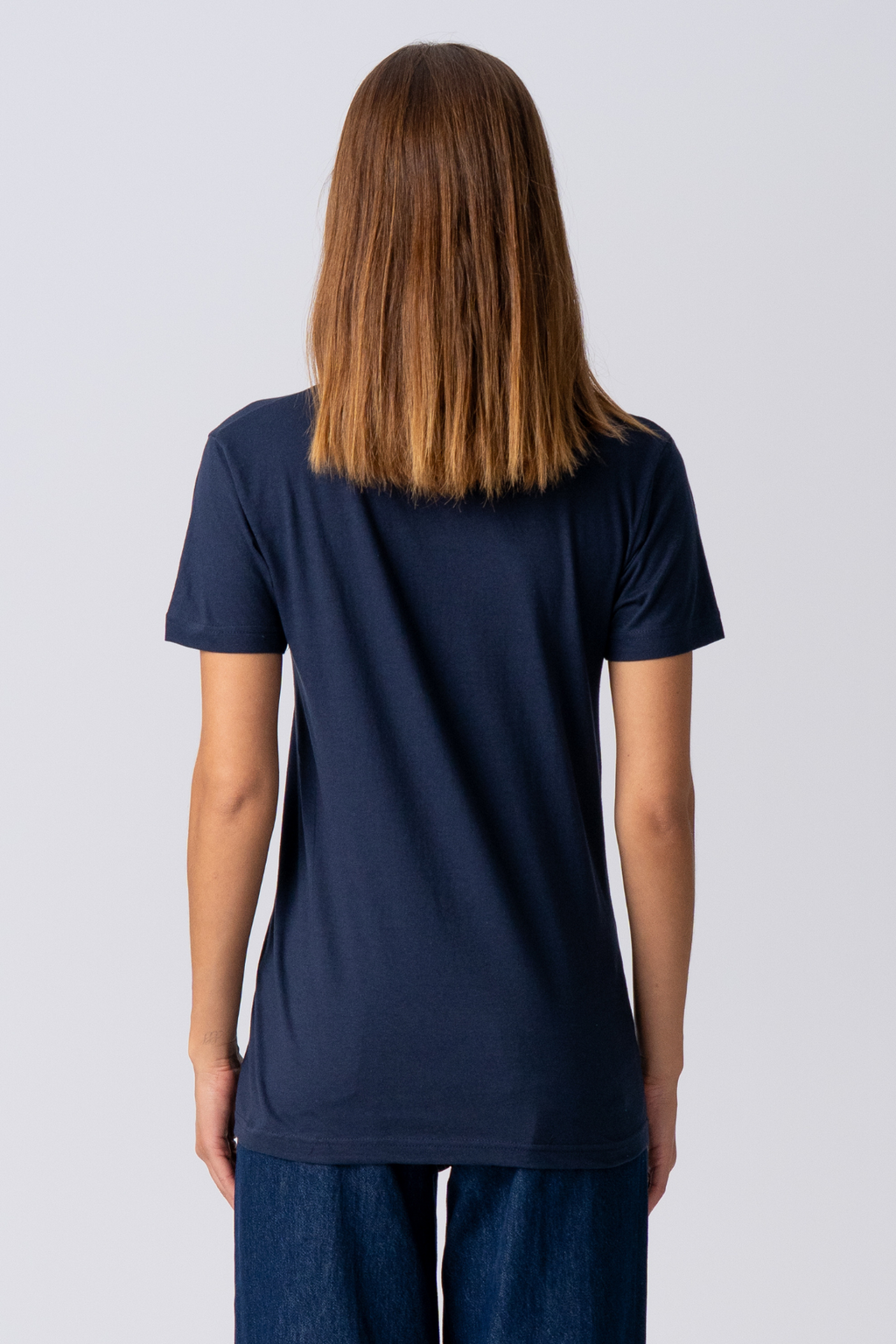 Basic Let T-shirt - Navy