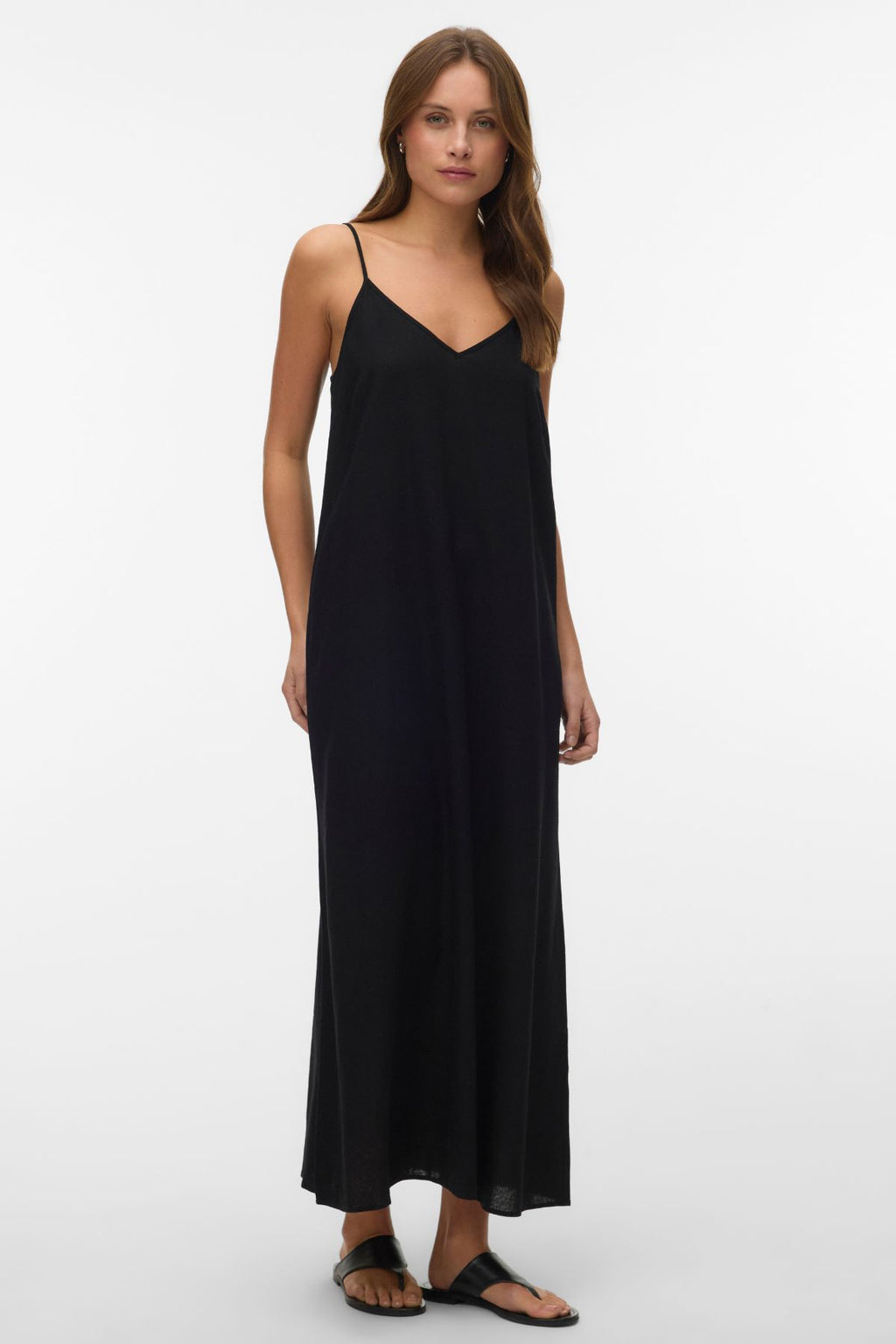 Mymilo Singlet Ankle Dress - Sort