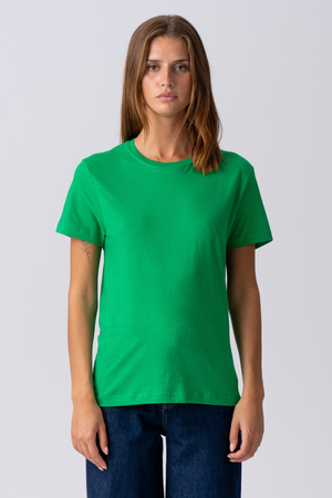 Basic Let T-shirt - Grøn