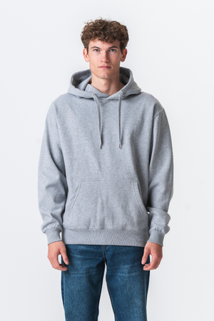 Basic Hoodie - Oxford Grå