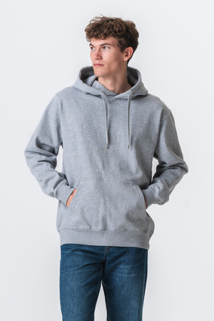 Basic Hoodie - Oxford Grå