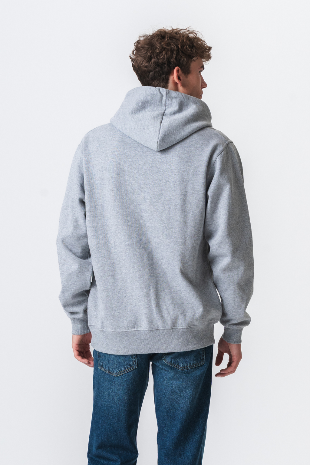 Basic Hoodie - Oxford Grå