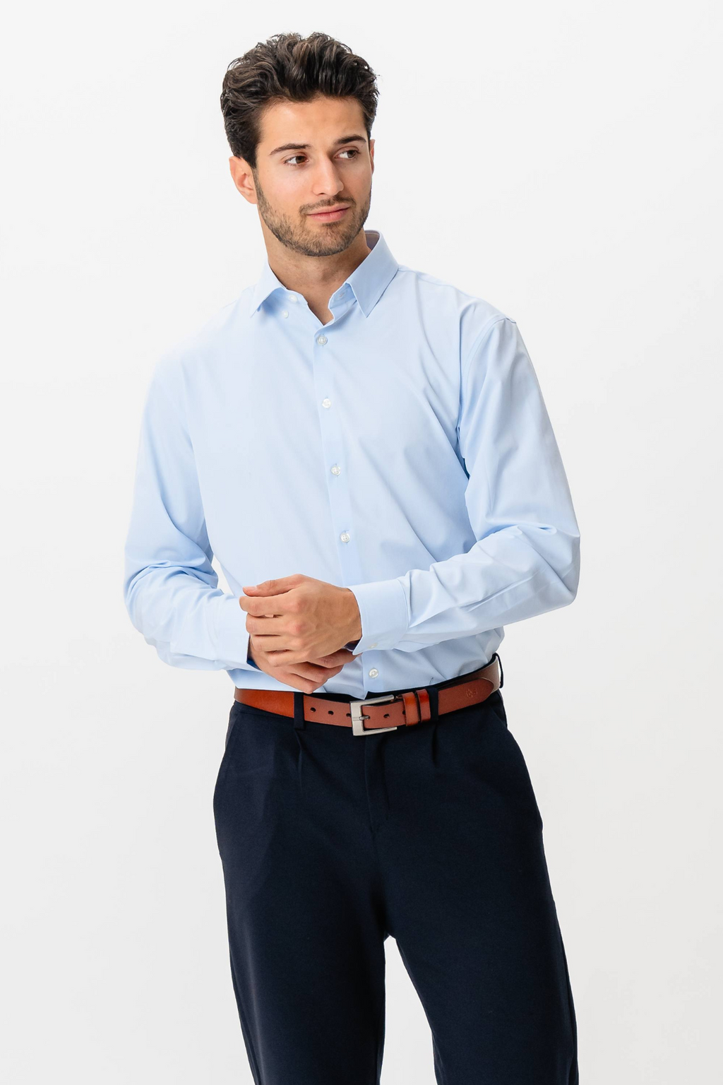 The Original Premium Performance Skjorte - Lys Blå